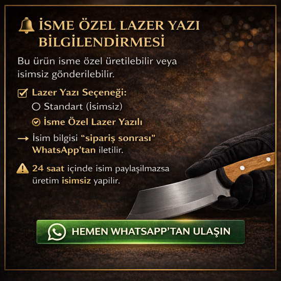 kamp av bıçağı satır model