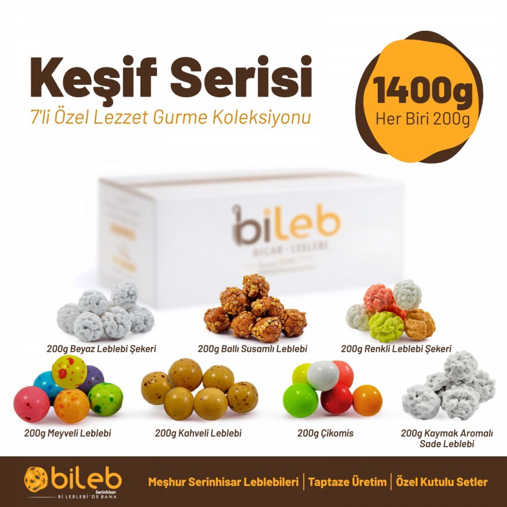 Keşif Serisi 7'li Özel Set Gurme Kolleksiyonu